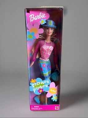 Barbie Flower Power Doll Blonde 2000 Mattel 29002 New Free Shipping Vintage